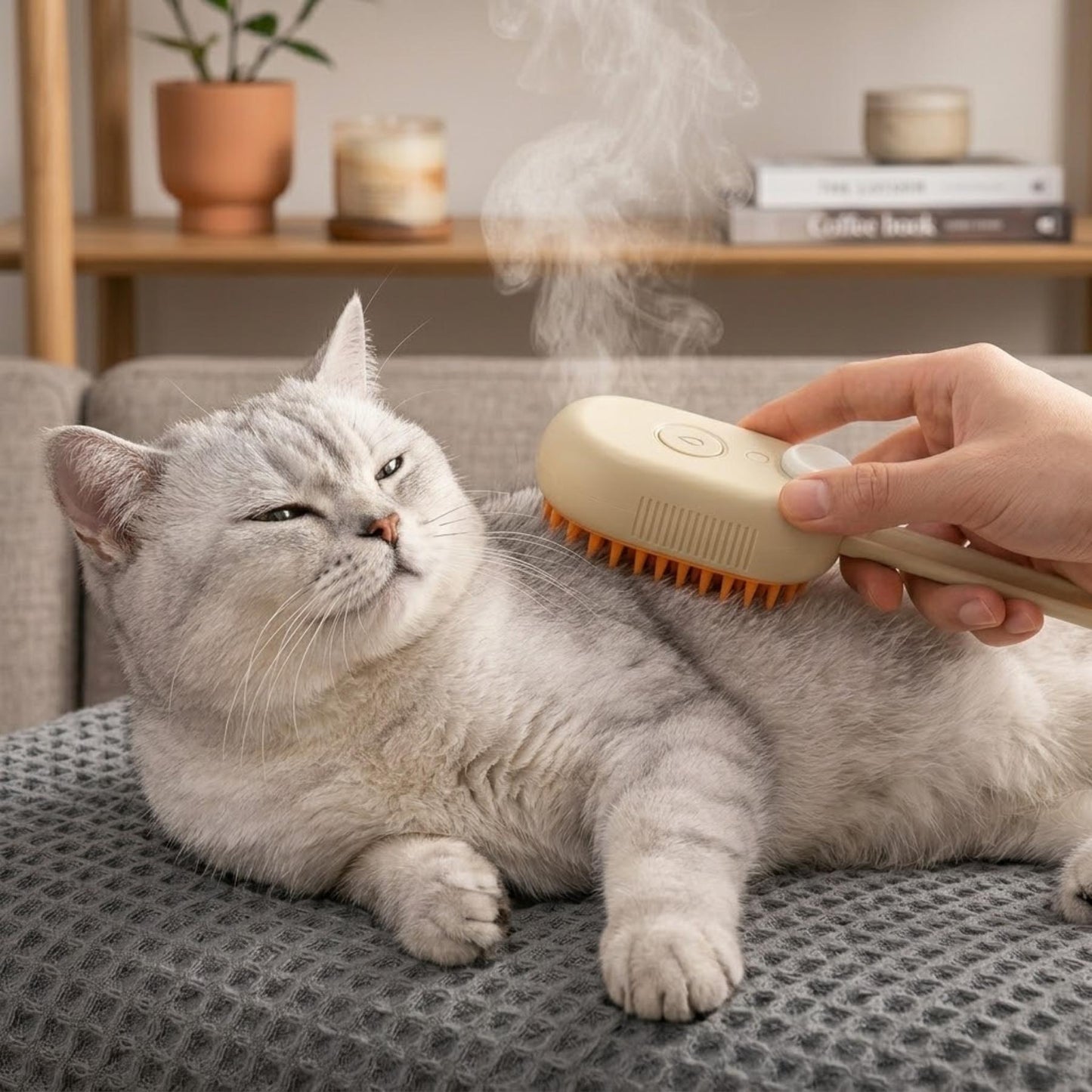 SteamPet – Dampbørste til Hunde & Katte