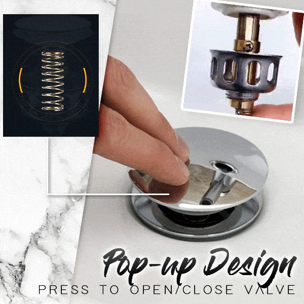 Universal Basin Pop-up Drain Filter