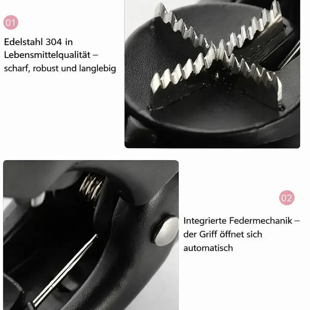 Nussknacker für Maronen & harte Nüsse – sicher & kraftsparend
