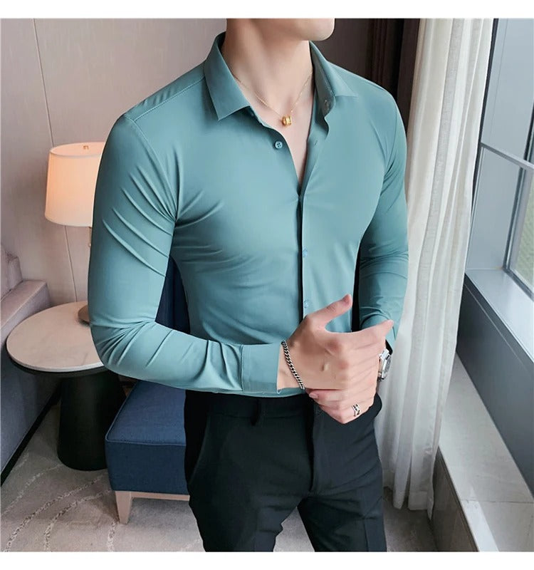 Havspärla® Collection - Elastic & Seamless Shirts for Men
