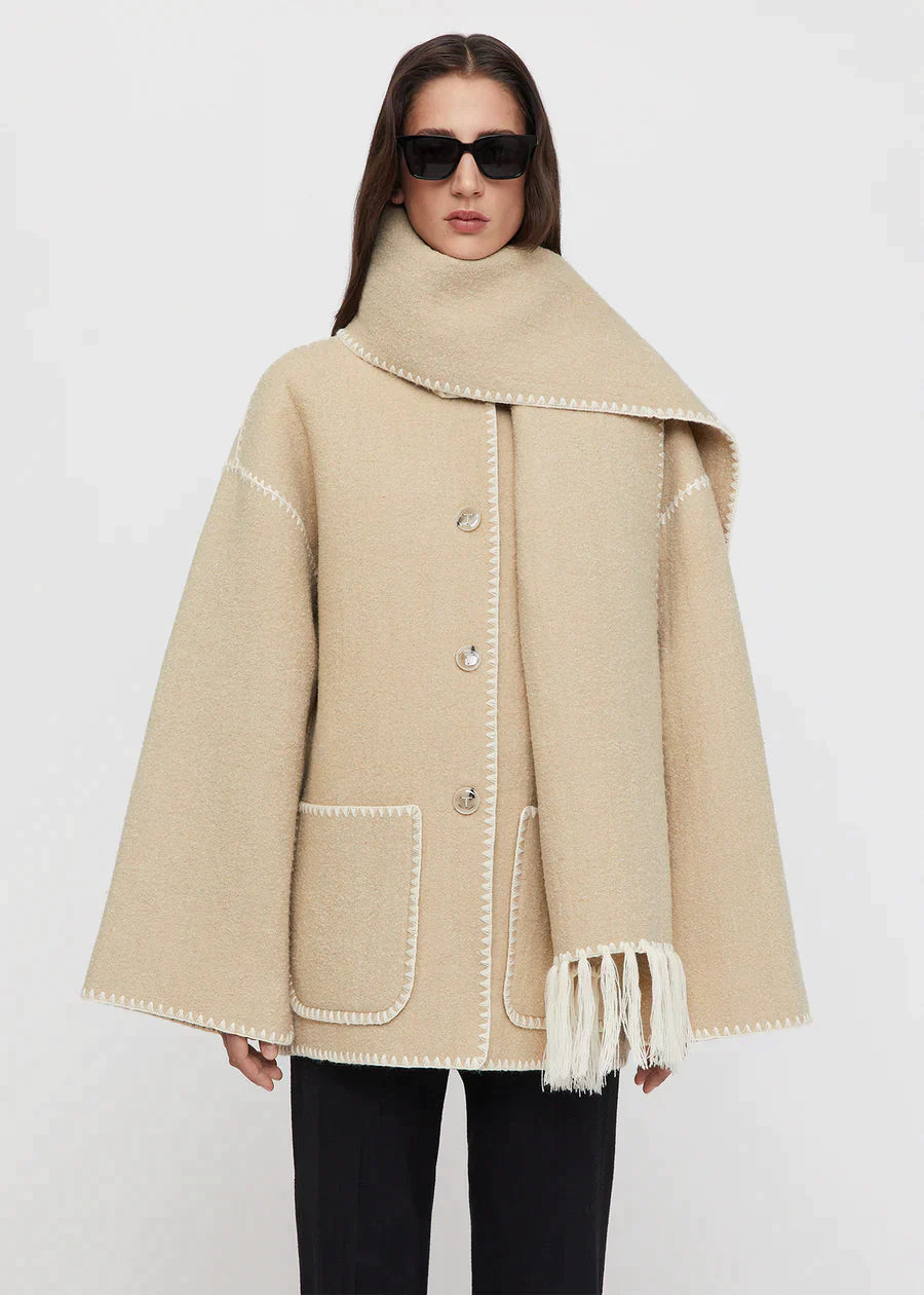 Scarf Coat™ (69% OFF)