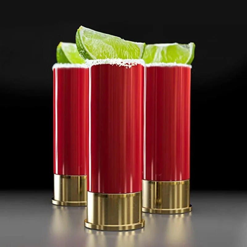 Bullet Caliber Styled Nordic Whisky & Shot Glasses