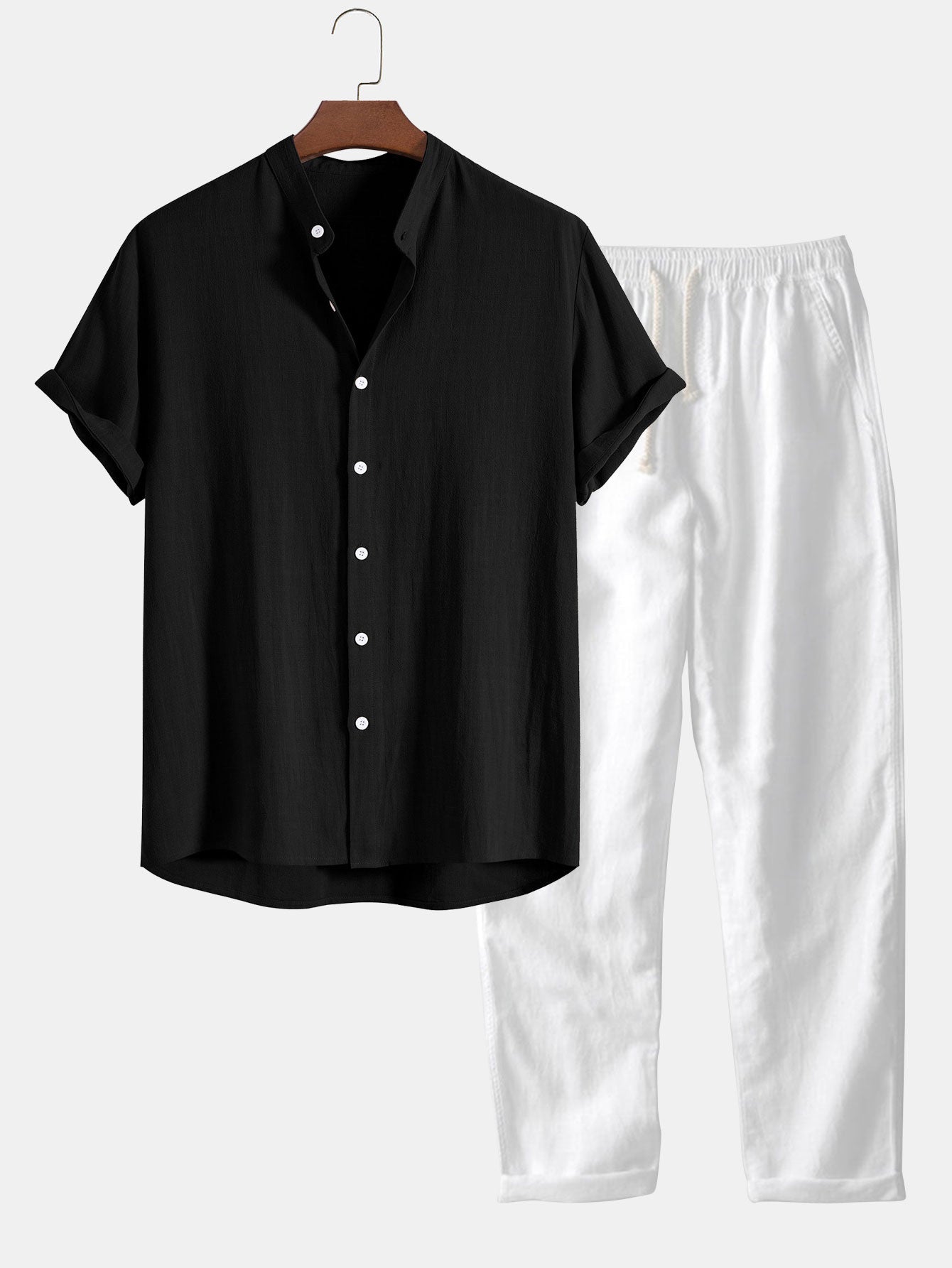 Ensemble pour homme au look estival