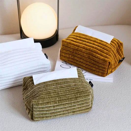 Chelsea Corduroy Tissue Box Cover by JVance®