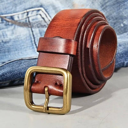 Cinturón Vintage Leather Belt
