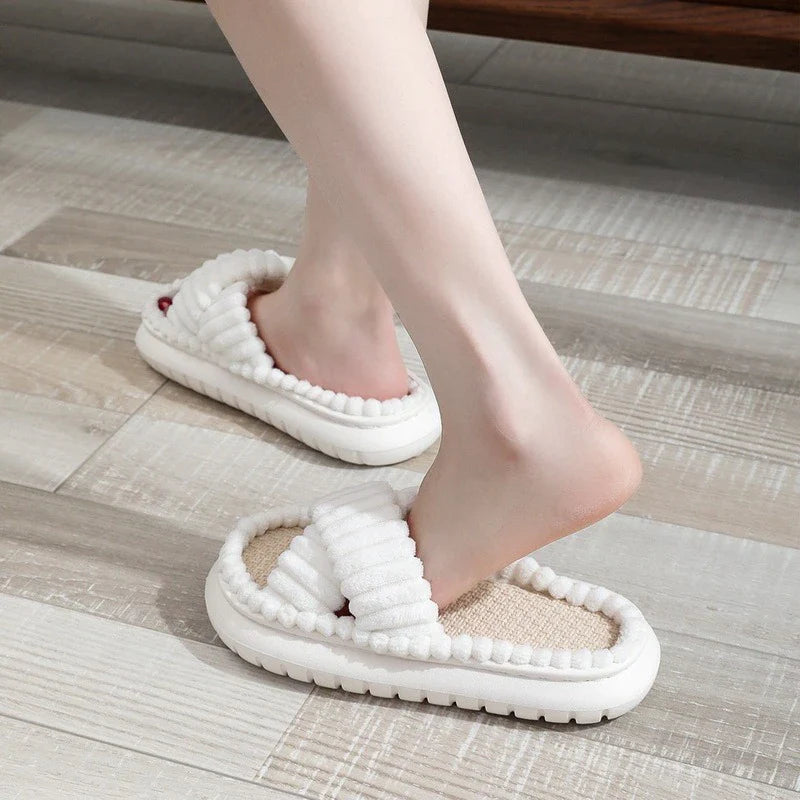 Cross Cotton Women's Slippers