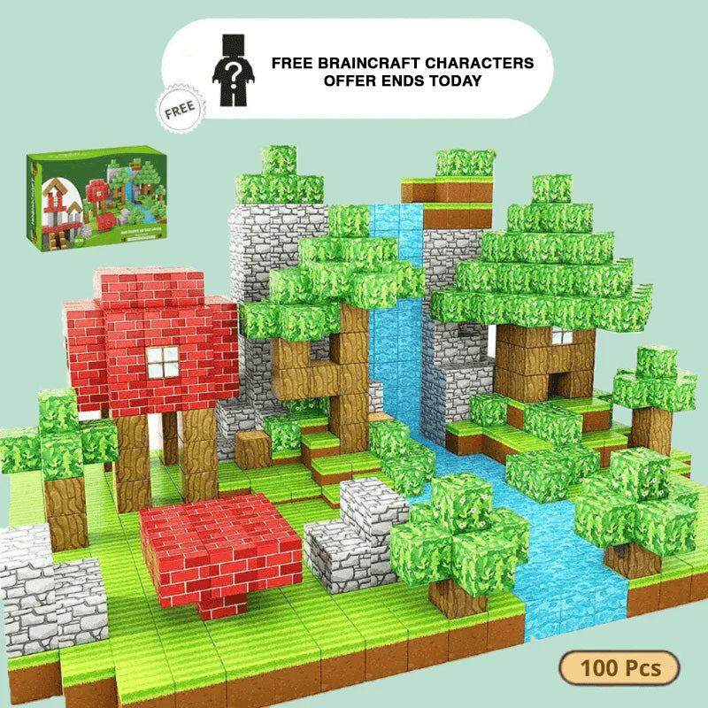BrainCraft Forest Set (100pcs)