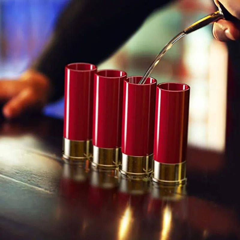 Bullet Caliber Styled Nordic Whisky & Shot Glasses