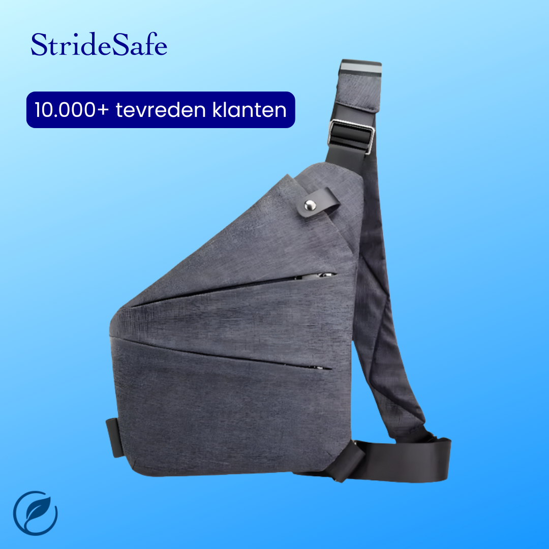 StrideSafe™ – Multifunctionele Diefstalbestendige Crossbody Tas