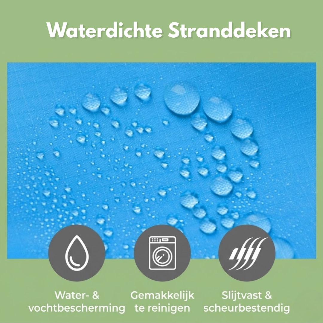 Waterdichte Strandlaken Picknickkleed - Lichtgewicht Opvouwbaar Outdoor Matje