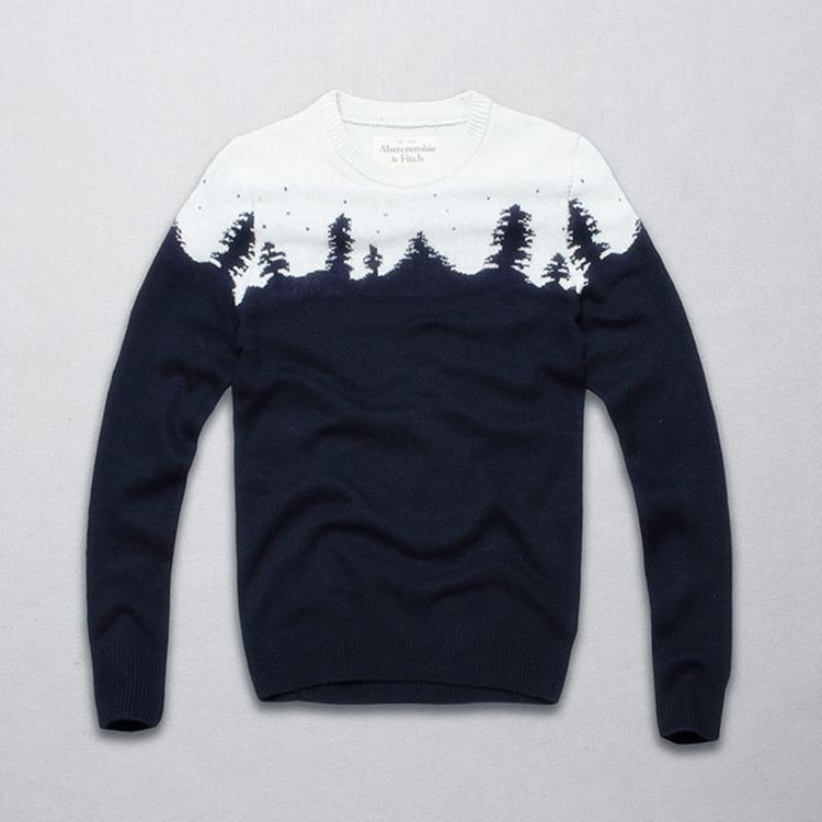 Men's autumn and winter base sweater top