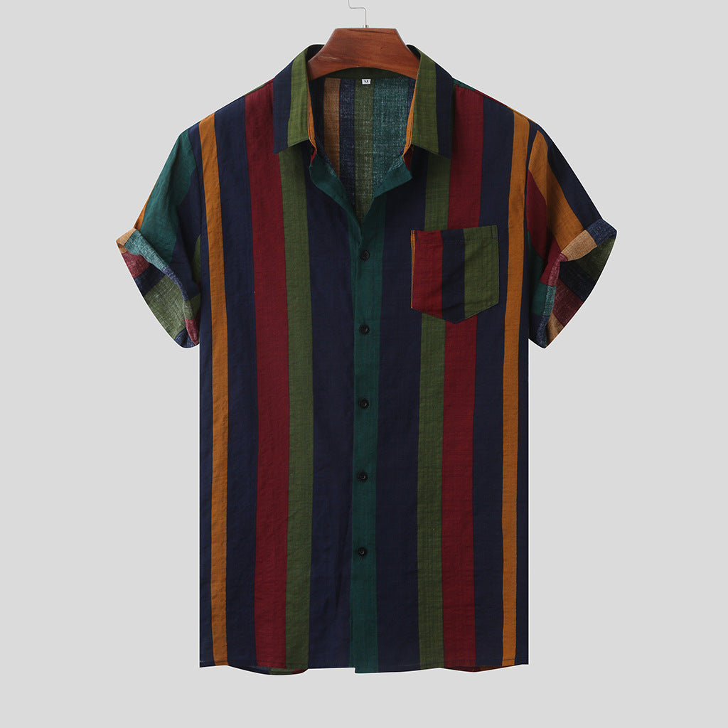 Printed shirt holiday style