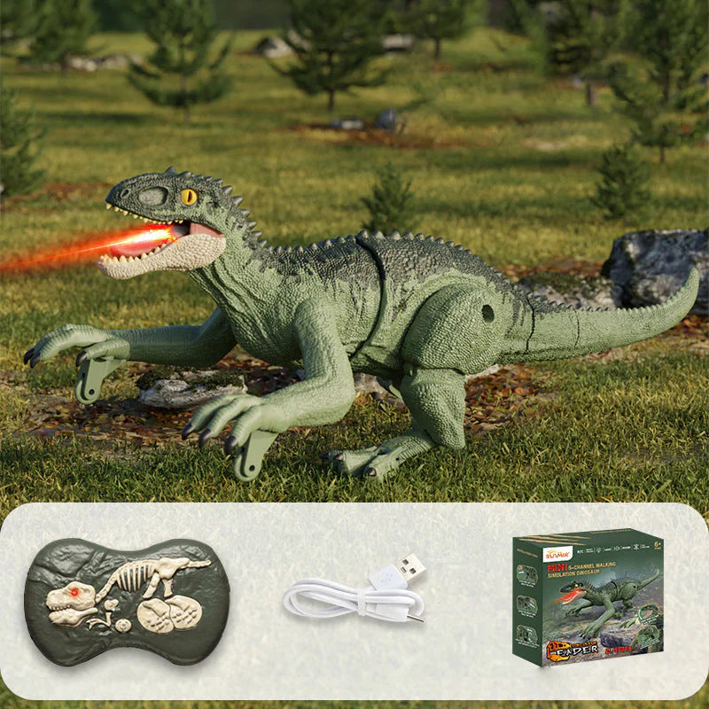 Dinosaurier mit Nebelspray-Funktion – Fernbedienung inklusive