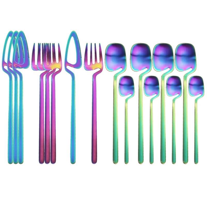 Noir Modern Cutlery Set