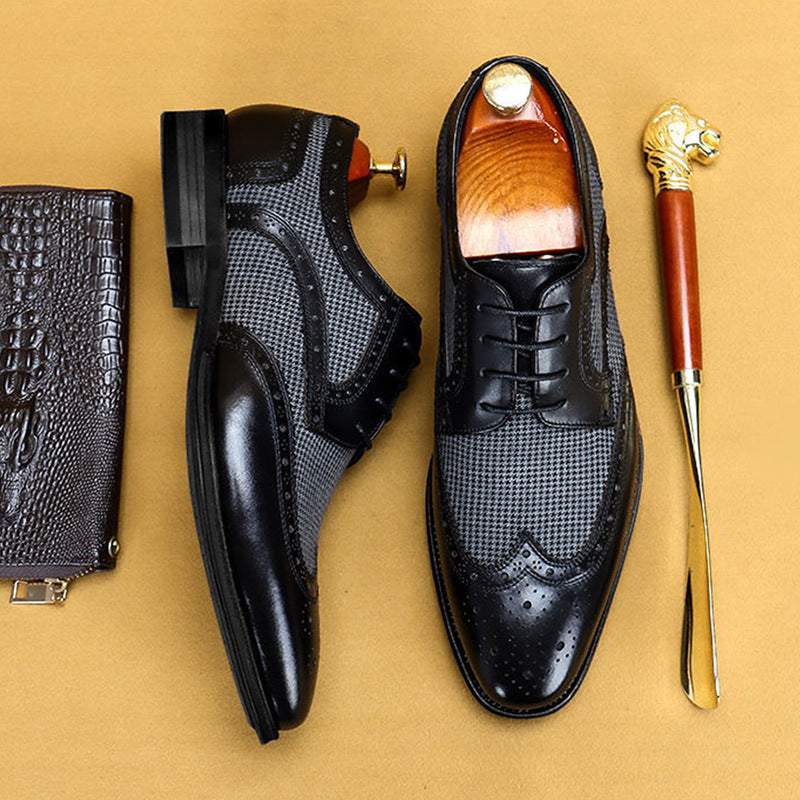 Jack Michaels Textured Brogues