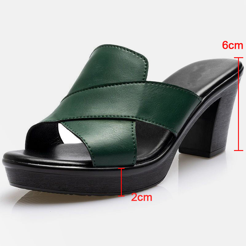Sandales Femme Orthopédiques Élégantes à Talon Confortable
