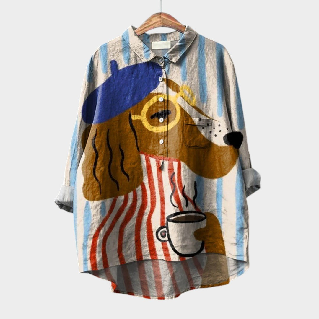 Vespera - Blusa elegante Verão
