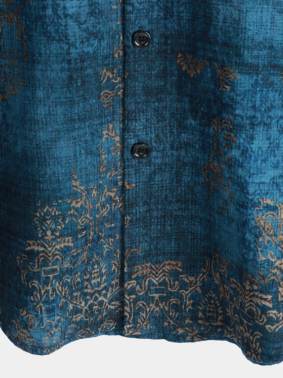 Zomerhemd Met Korte Mouwen - Blauw
