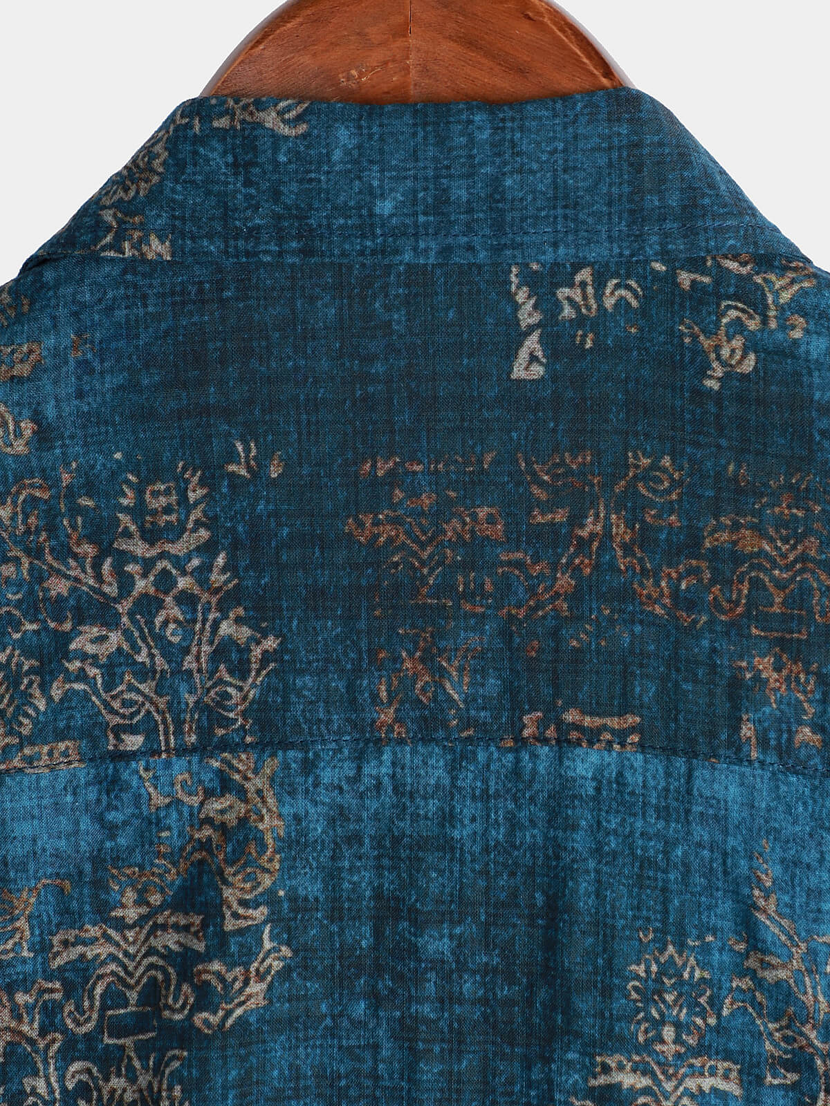 Zomerhemd Met Korte Mouwen - Blauw