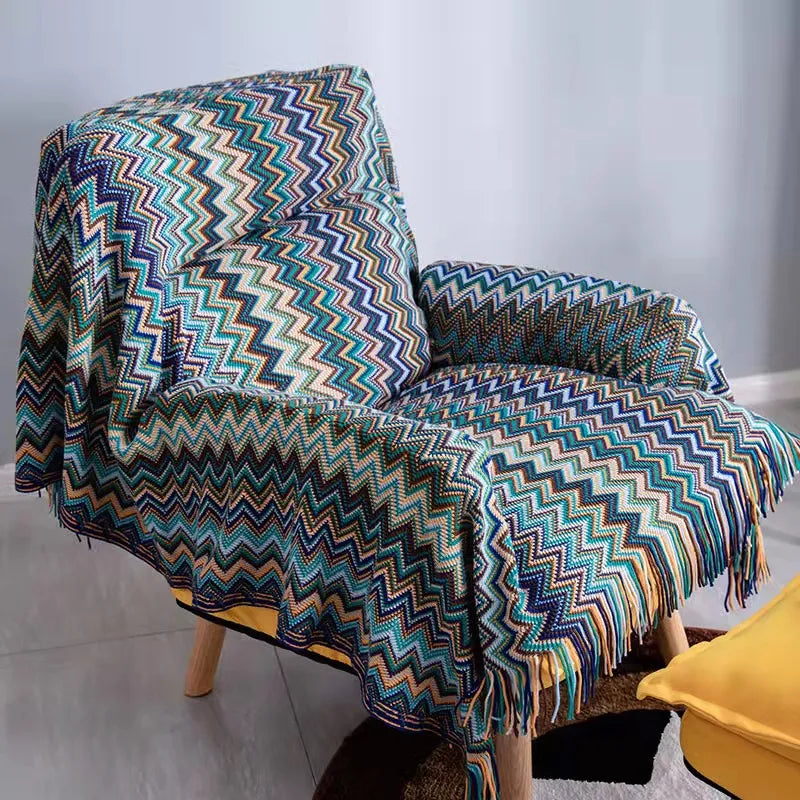 BohoDreams Woven Throw Blanket