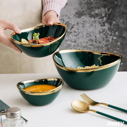 Emerald Deep Green Bowls