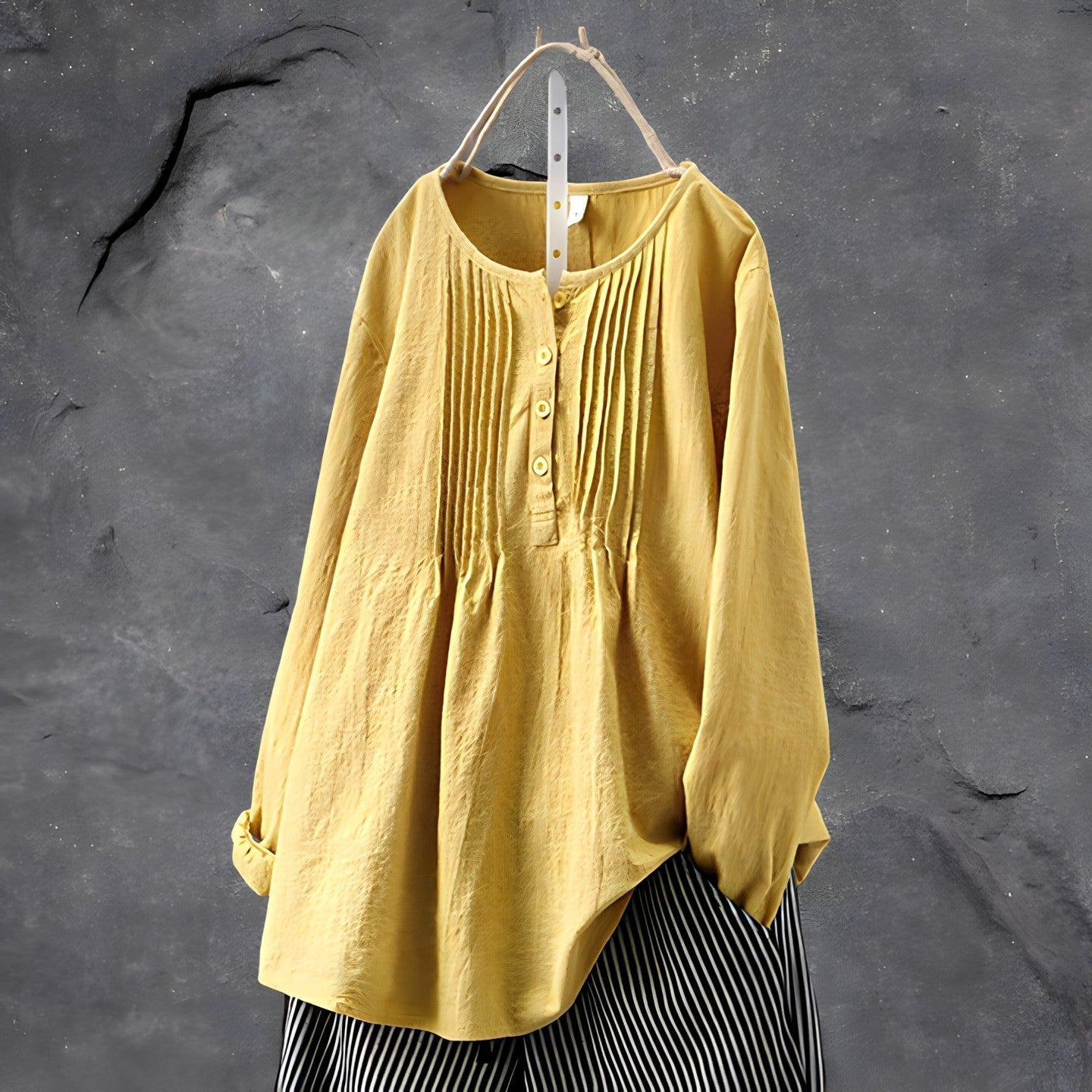 Sena – Chemise Femme Élégante à Manches Longues