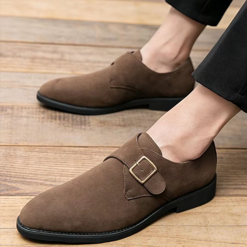Mark - Pointed toe shoes with monk strap