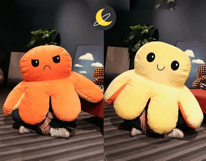 Giant Reversible Octopus Plushie