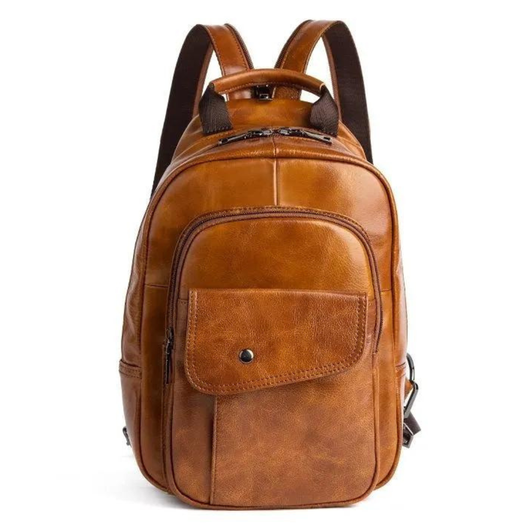 THE BULL Genuine Leather Multifunctional Backpack