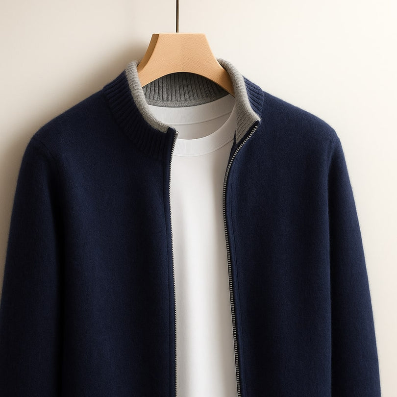 Duval Paris™ | Élégant cardigan en cachemire