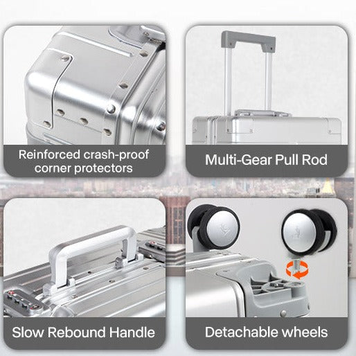 AirAlumi - Cleverly designed to outperform 99.99% of Suitcases