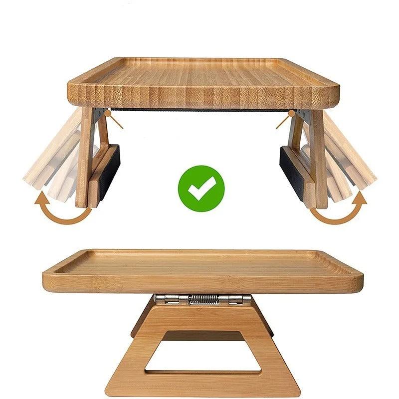 Armlænsbord til sofa i bambus