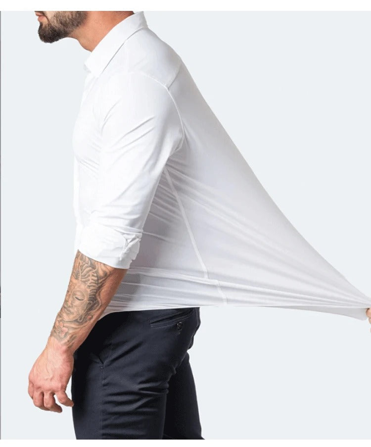 Havspärla® Collection - Elastic & Seamless Shirts for Men