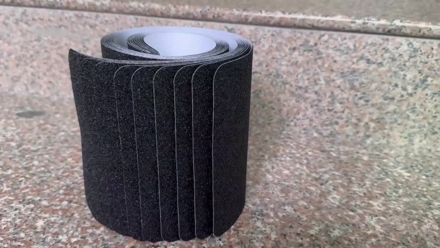 Norvo | 10-Pack Antislip Trapstrips – 80-Grip Zware Rubber voor Binnen & Buiten