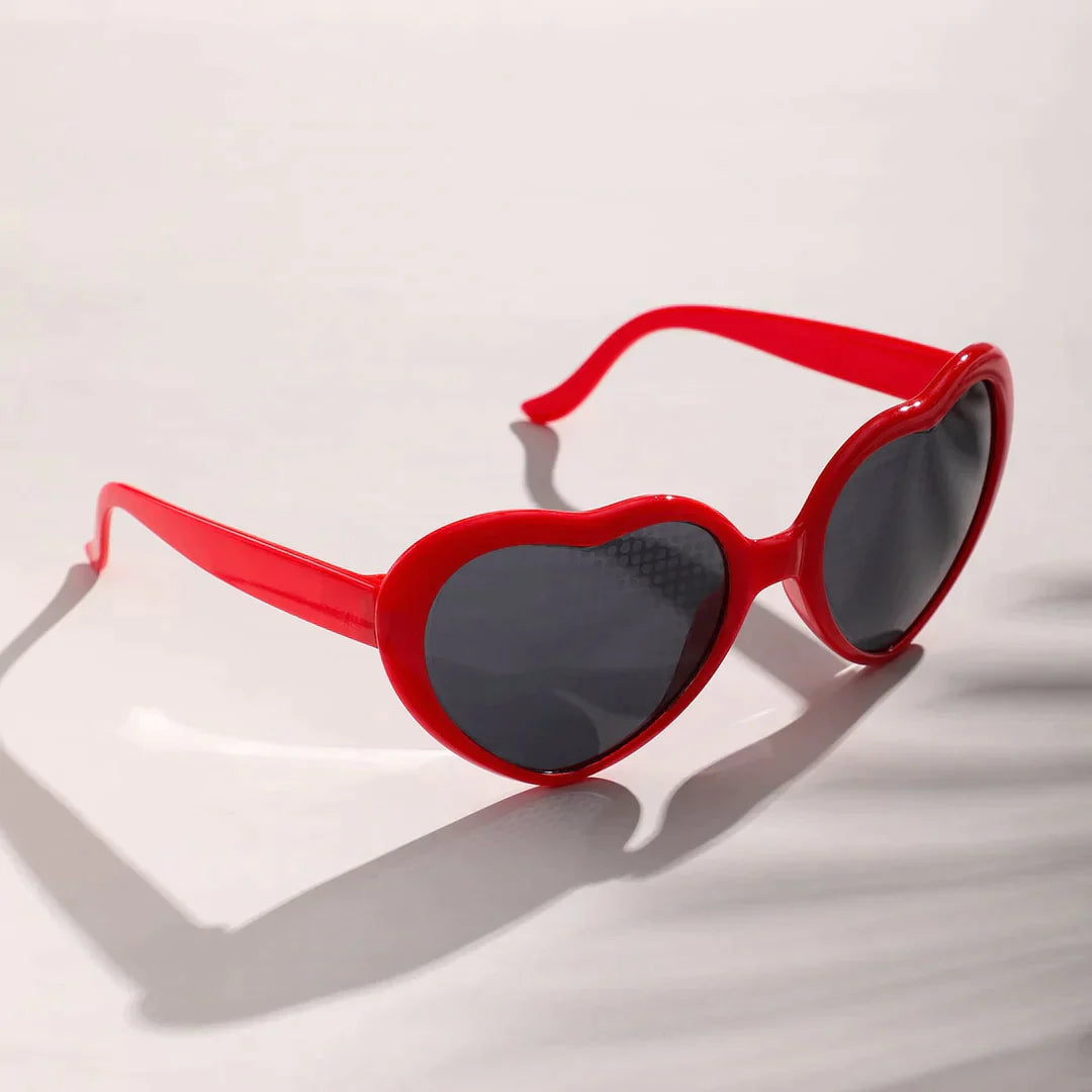 Heart Diffraction Glasses