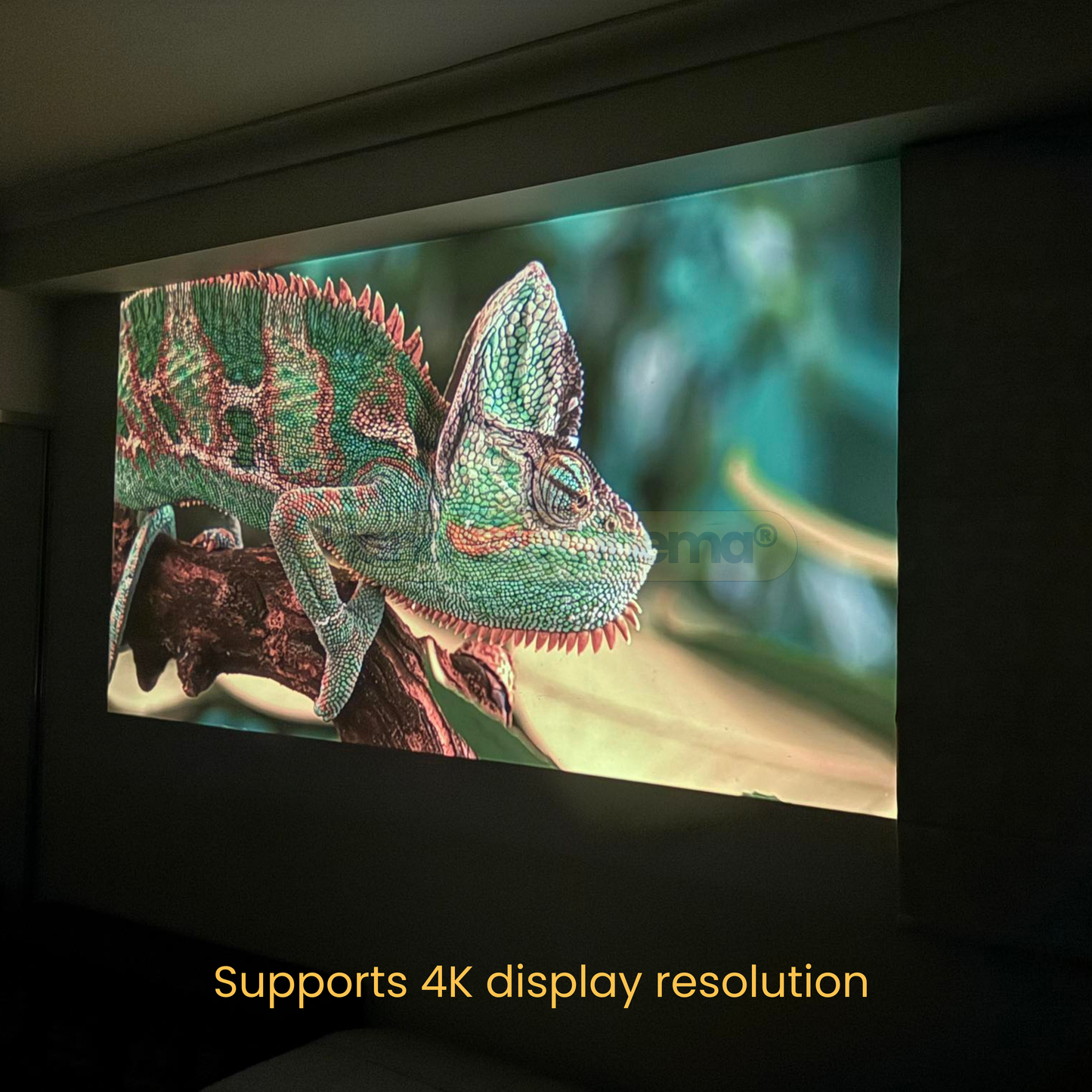 4K Smart Projector Free 60 Projector Screen