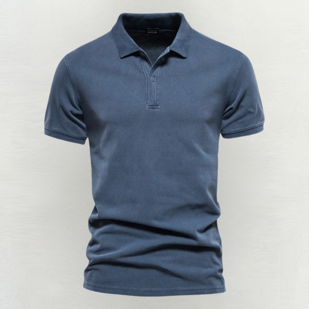 Polo Élégant Homme en Laine Mérinos – Maille Légère d’Été