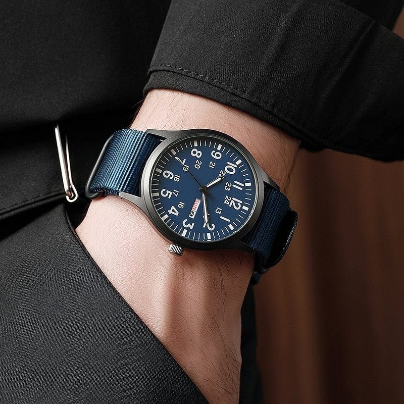 Lucas – Men's Watch with Round Dial and Clear Number Display