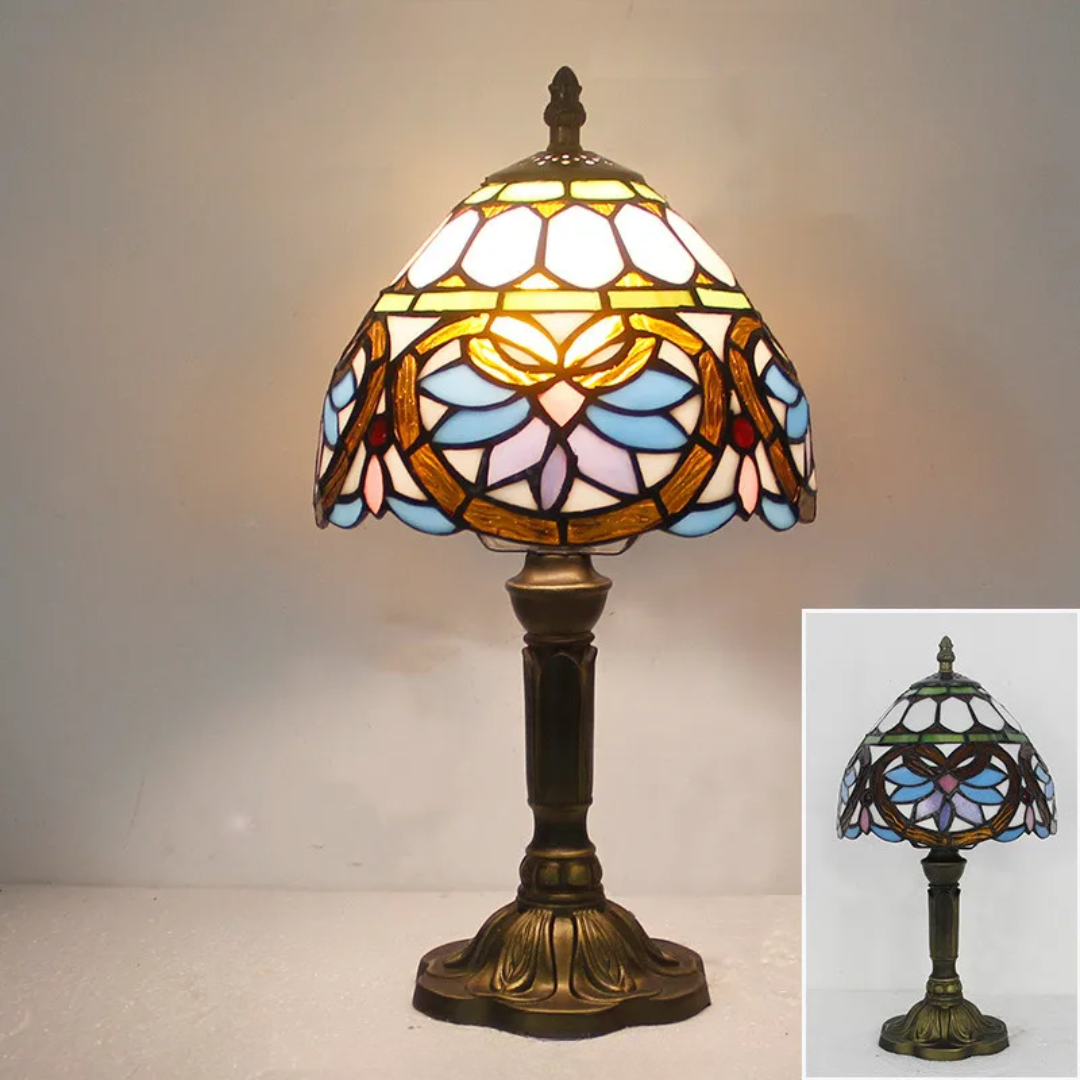 Lunavia Tiffany | Draadloze LED Tafellamp met Kleurverandering