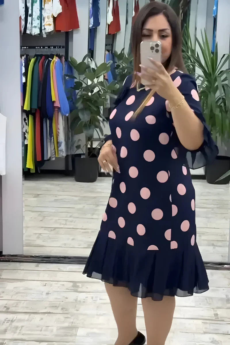 Pia - Robe midi élégante et confortable