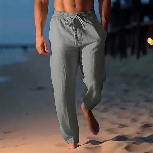 Roviane – Mens Linen Trousers