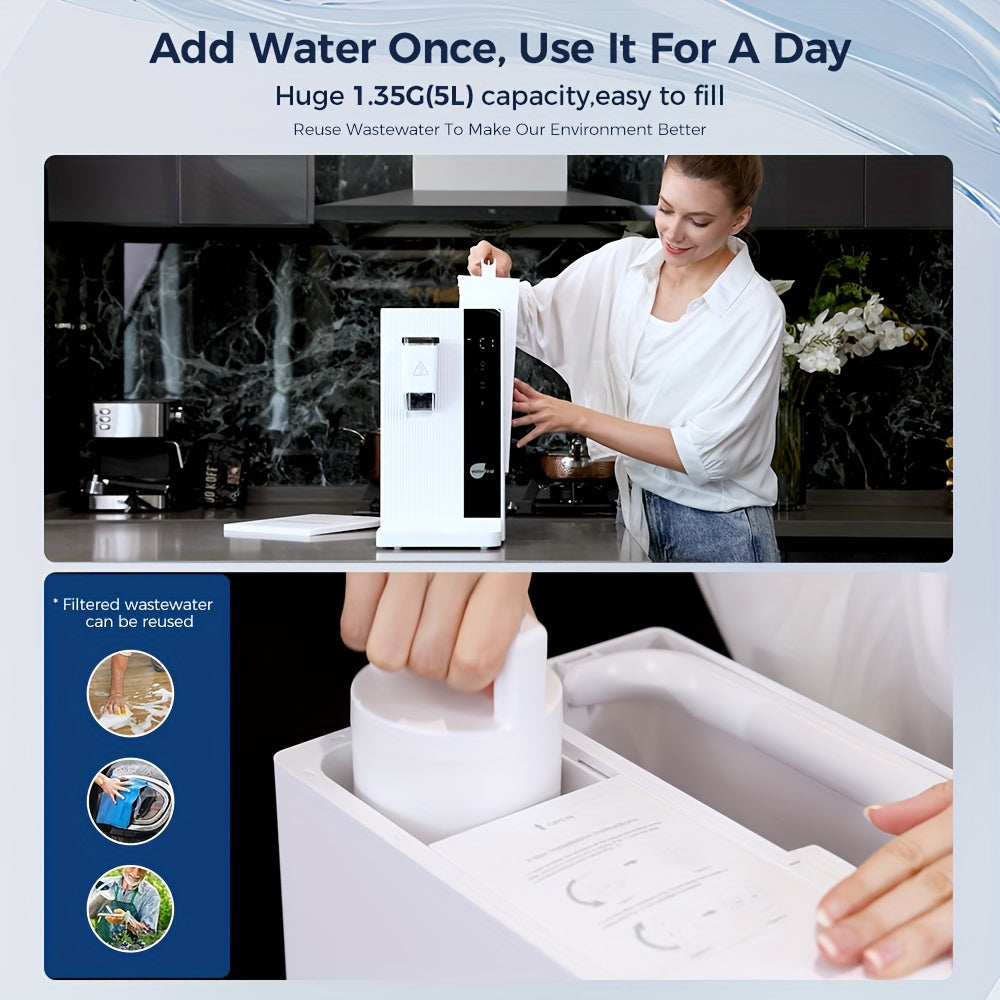 Healthfirst® Dr.Waterfirst 5 Stage RO with UV Water Purification System. Taste Purity. Taste Health. Taste Life & Lifespan. Taste the Difference!