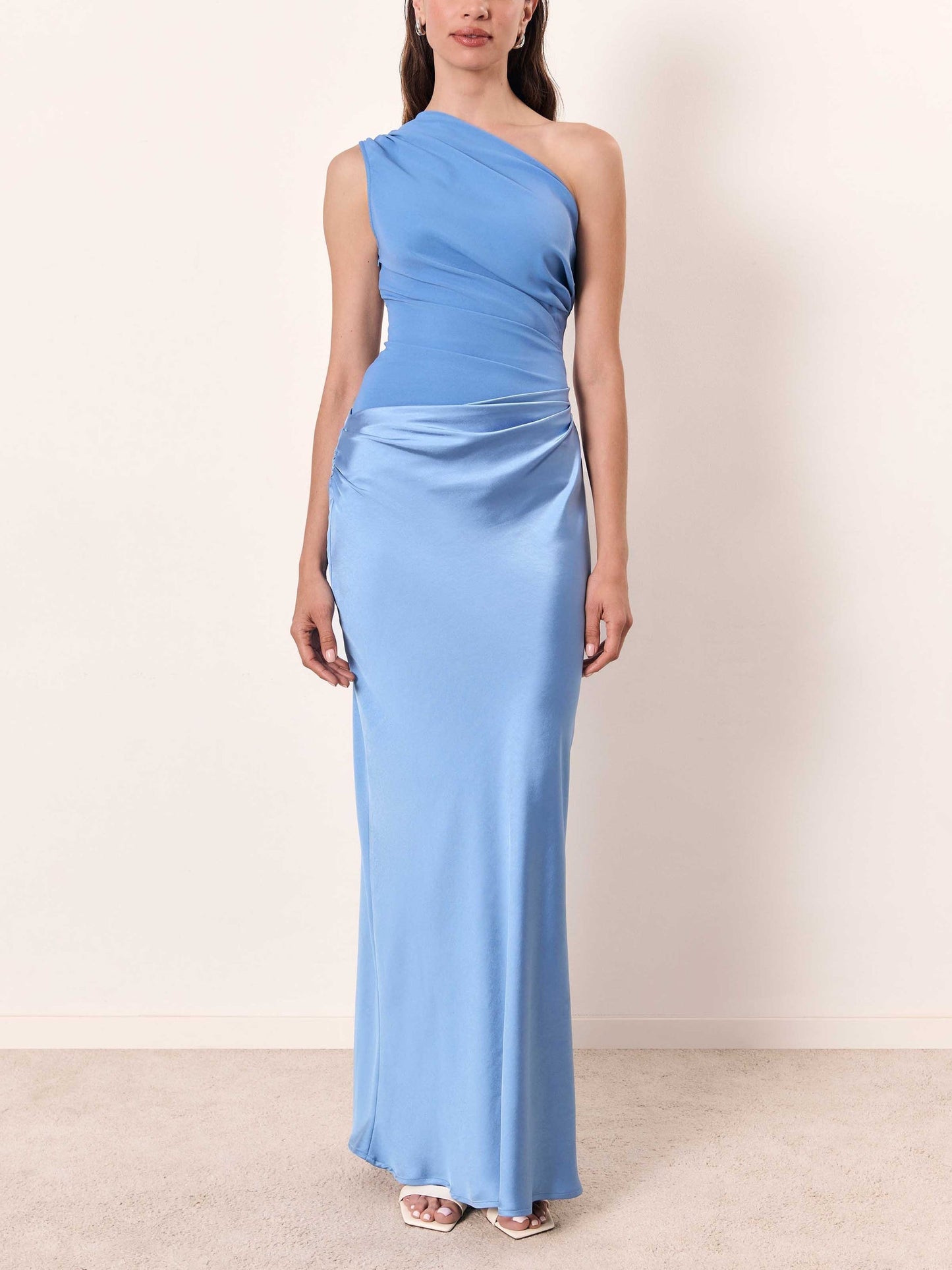 Damen Ein Schulter Abendkleid | Maxi