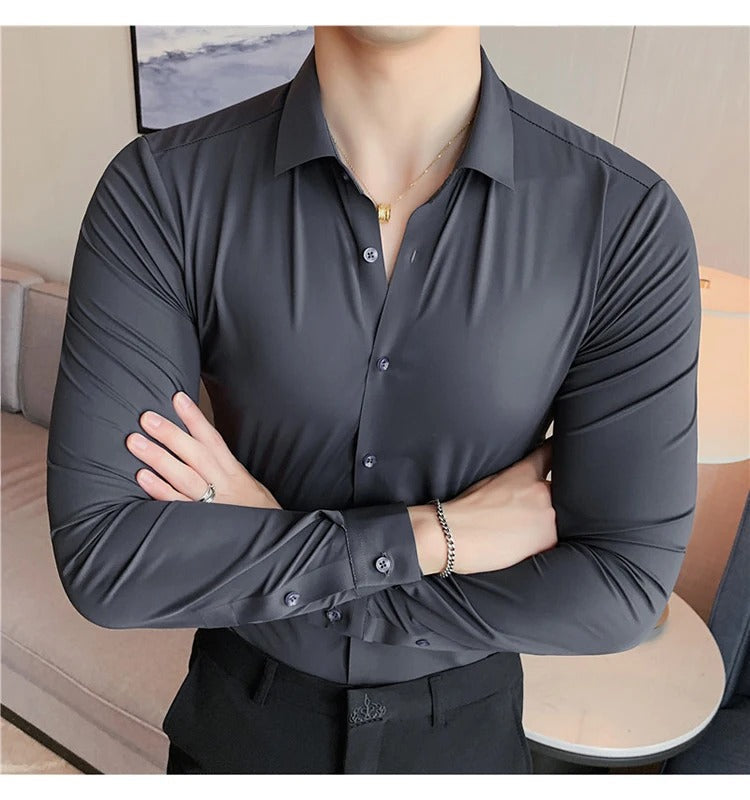 Havspärla® Collection - Elastic & Seamless Shirts for Men