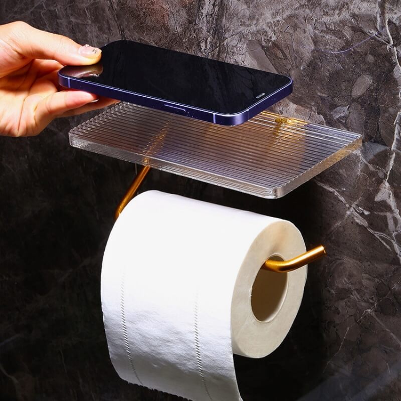 Shelfie Toilet Paper Holder by JVance®