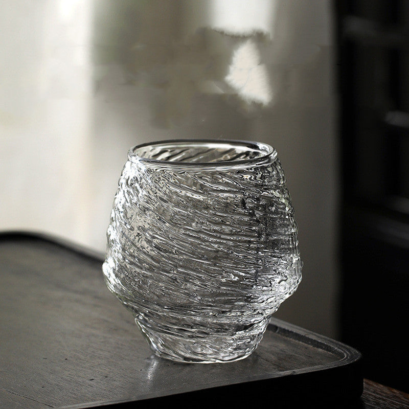 "OKINAWA" Hammer-Forged Glass
