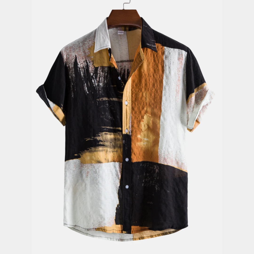 Boaz - Retro Linnen shirt