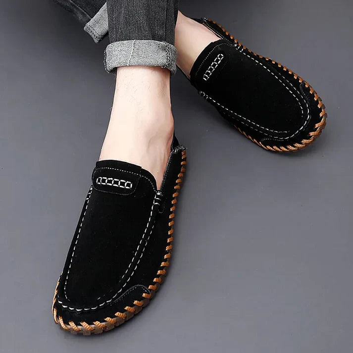 Moretti Roseville Suede Loafers