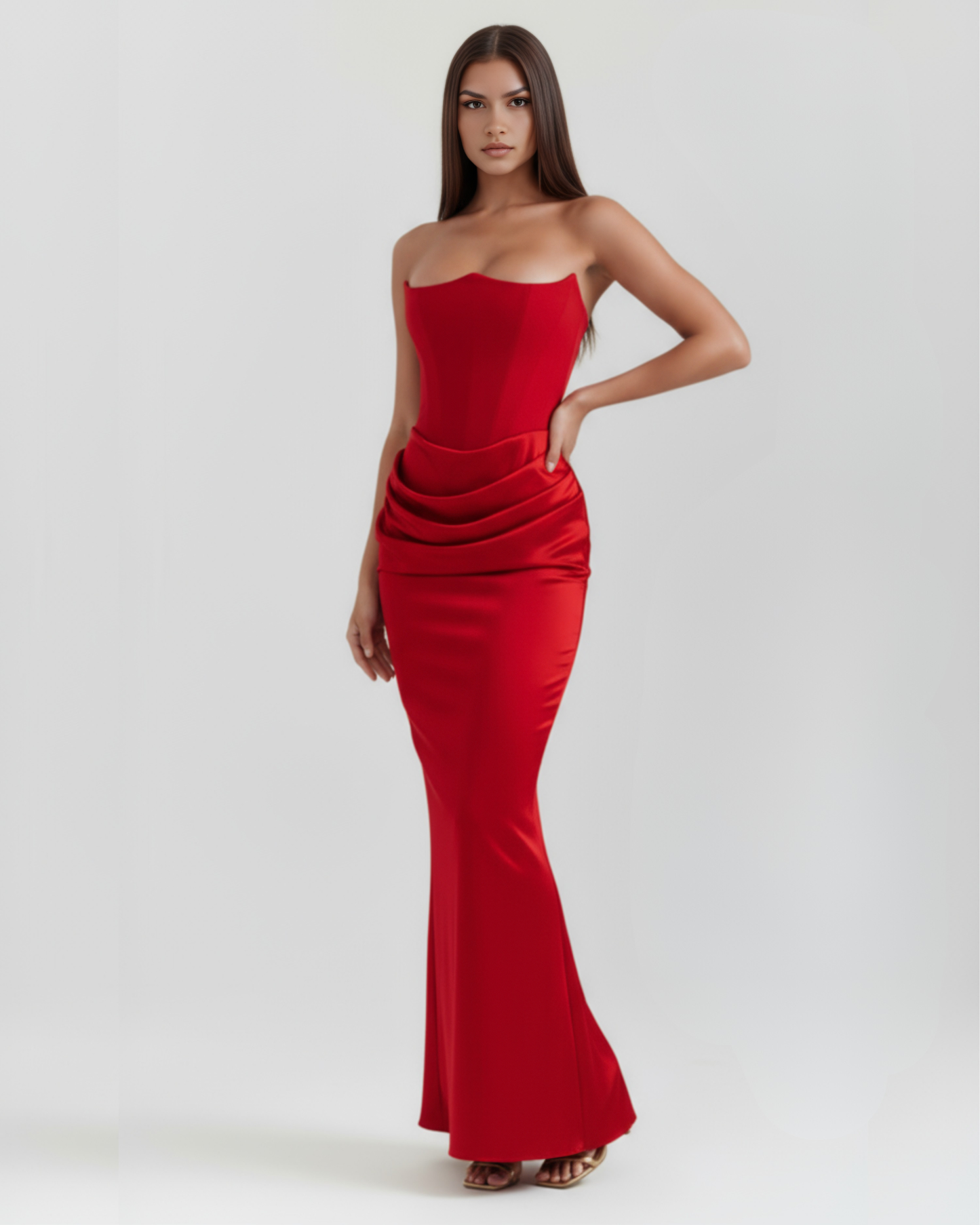 Rosalind™ – Eksklusiv Corset Maxi Kjole