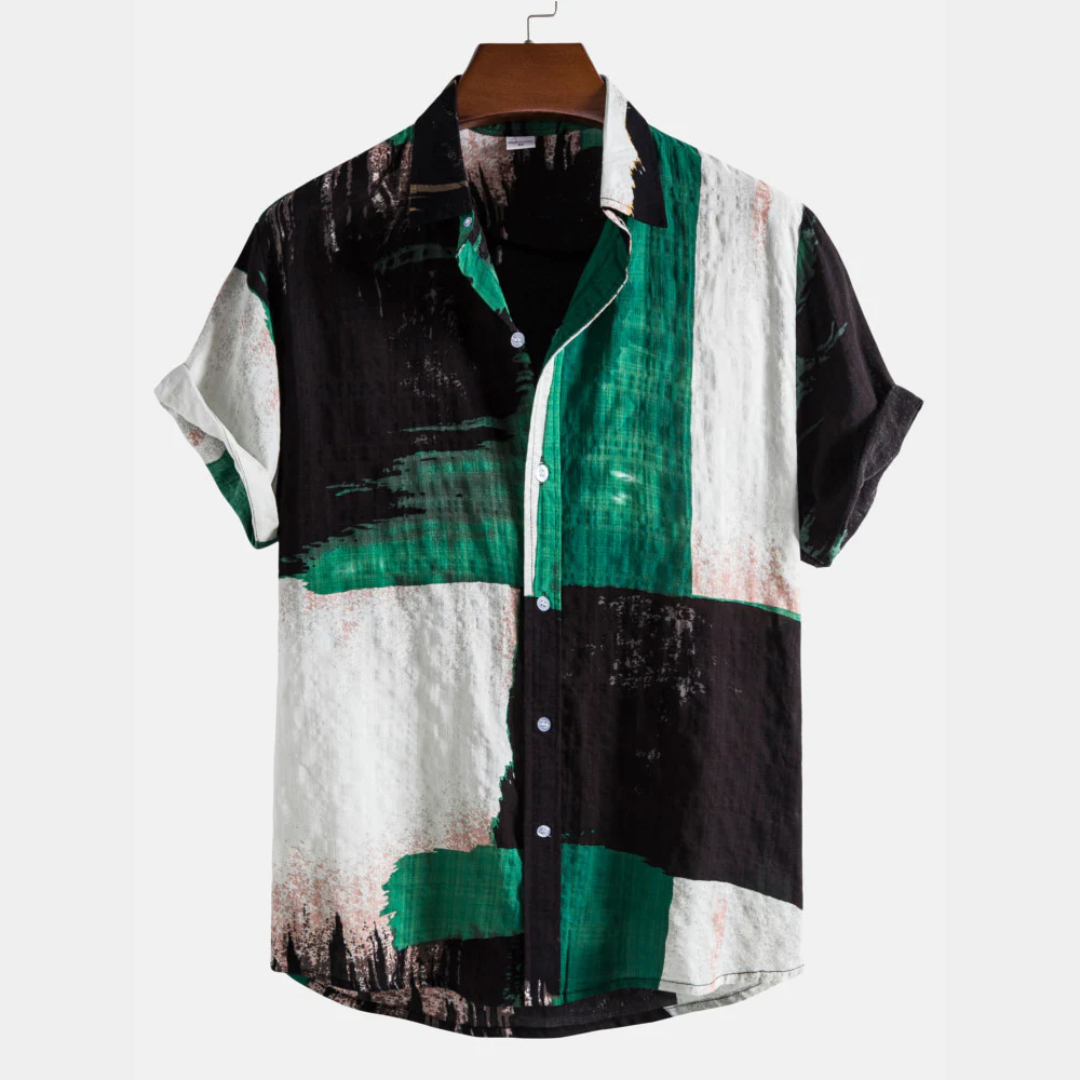 Boaz - Retro Linnen shirt